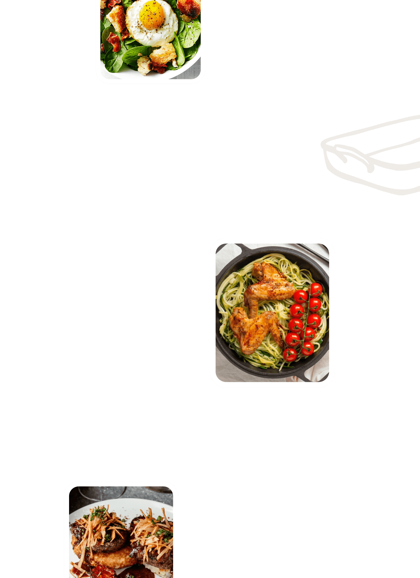 Spread of meals from home cooks