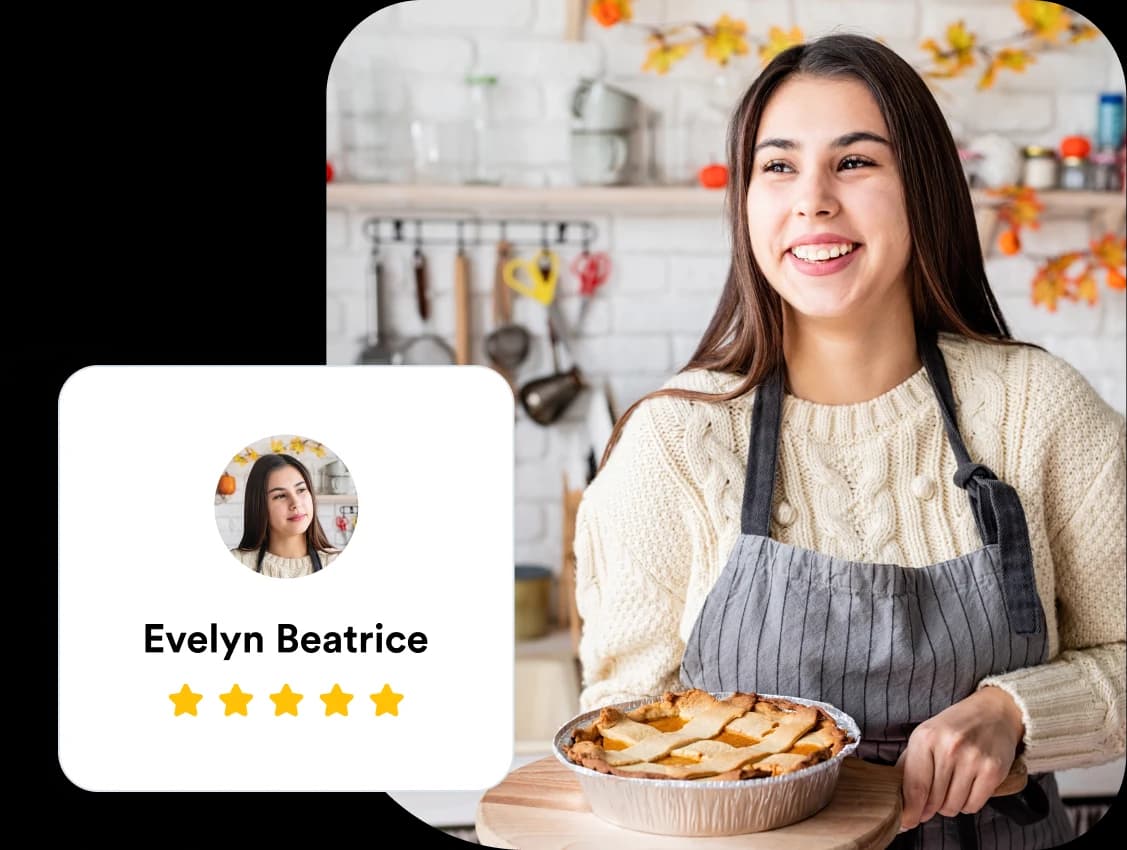 A cook with a meal request