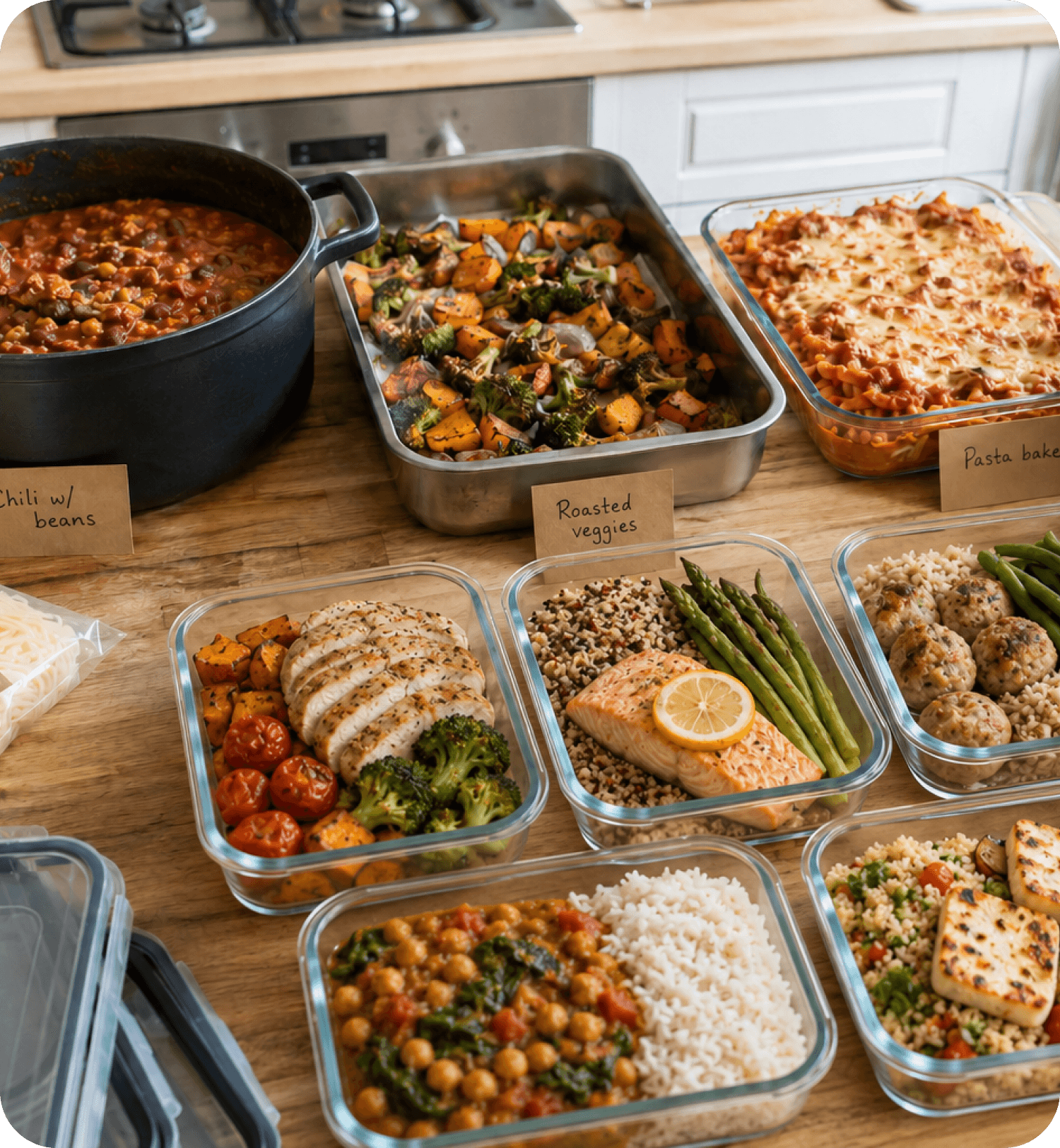 Try different meals