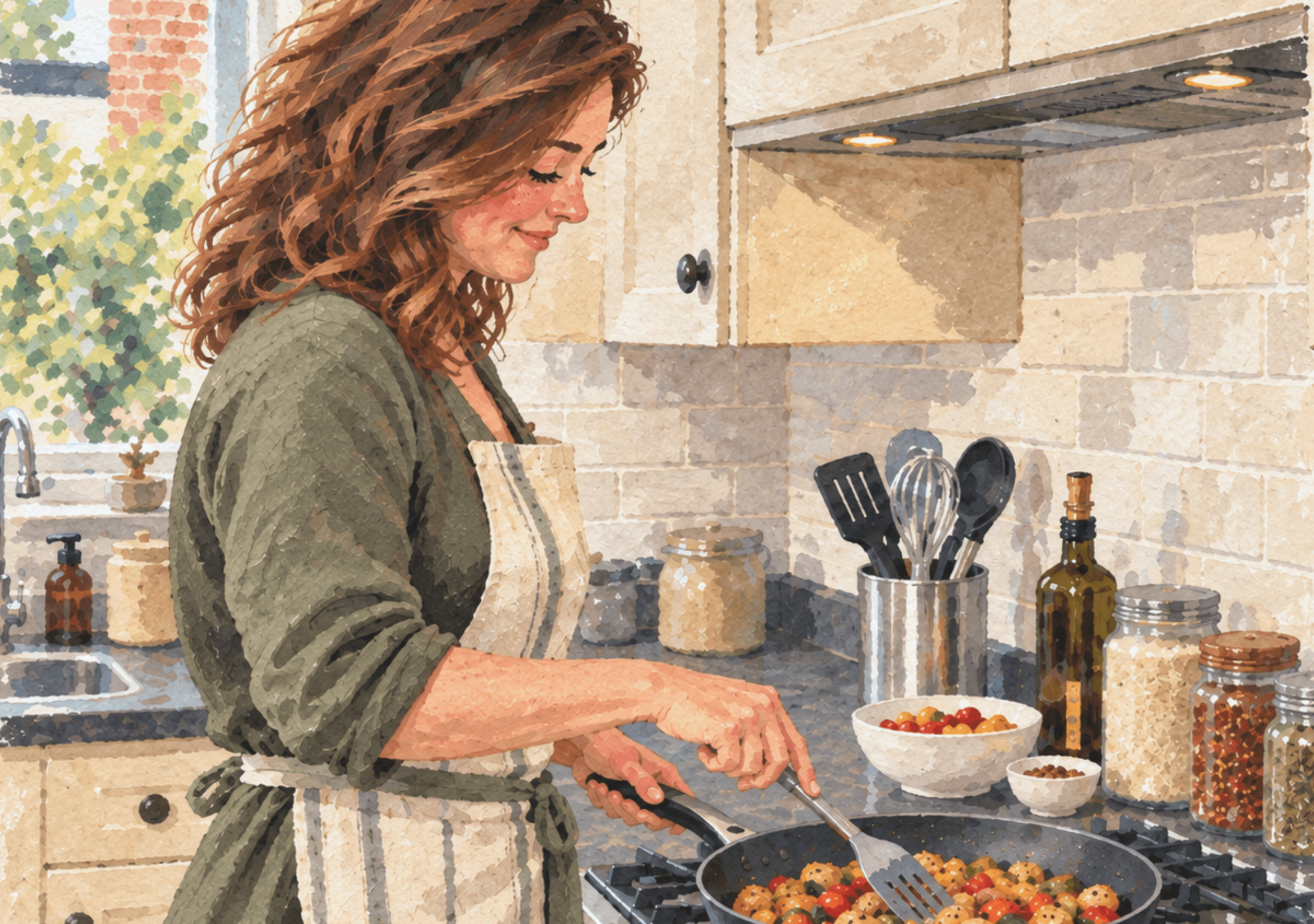 A personal cook who offers cooking on Cheffo
