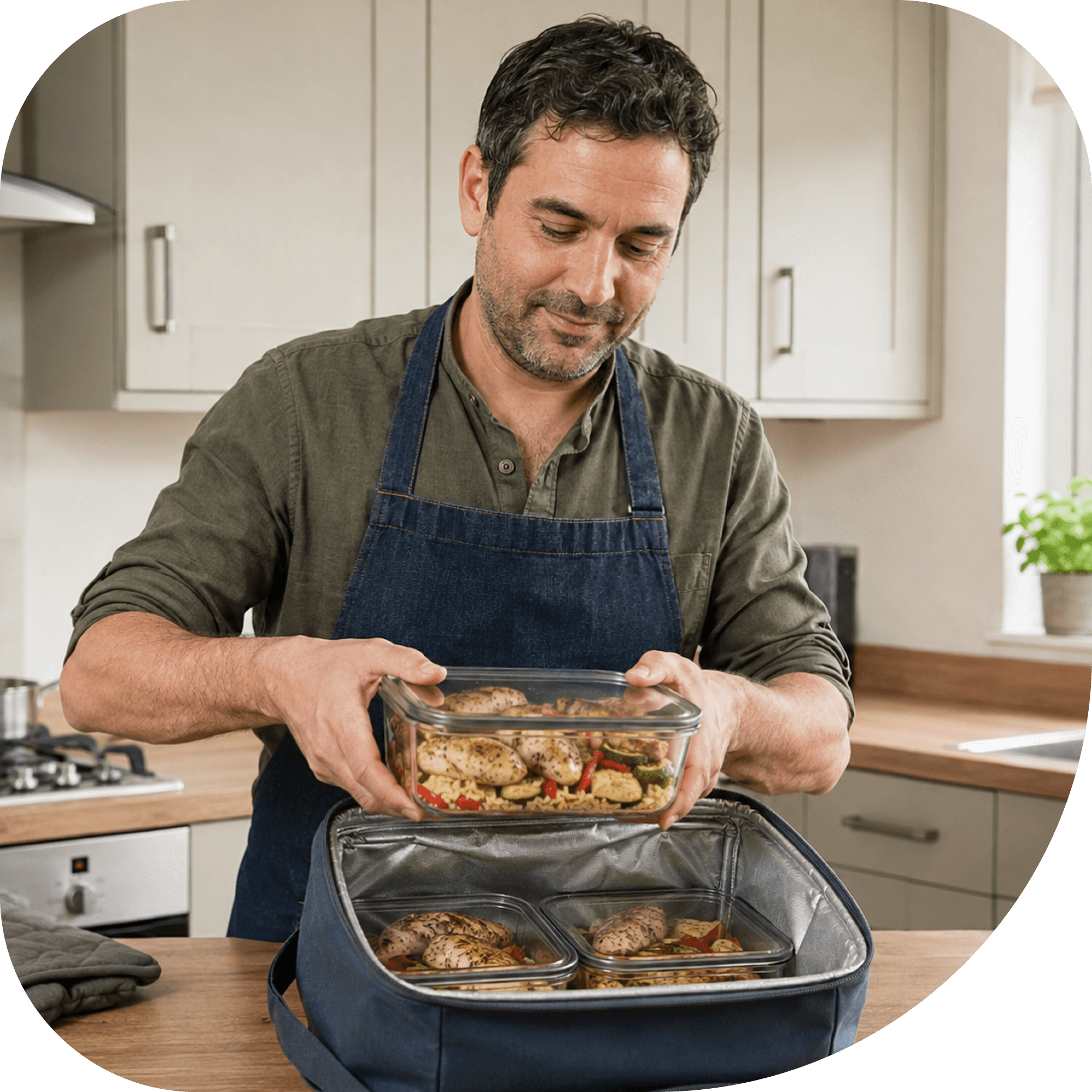 A cook growing their home cooking business