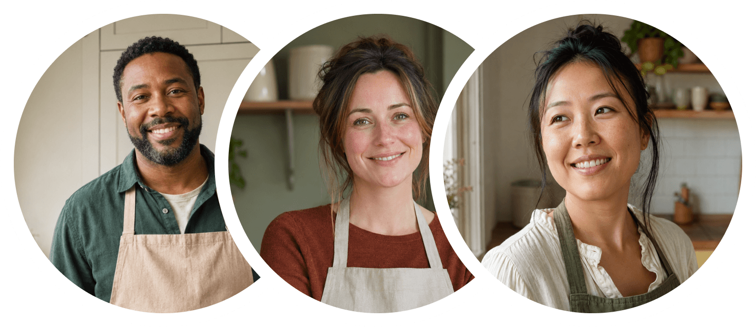 Photos of verified Cheffo cooks
