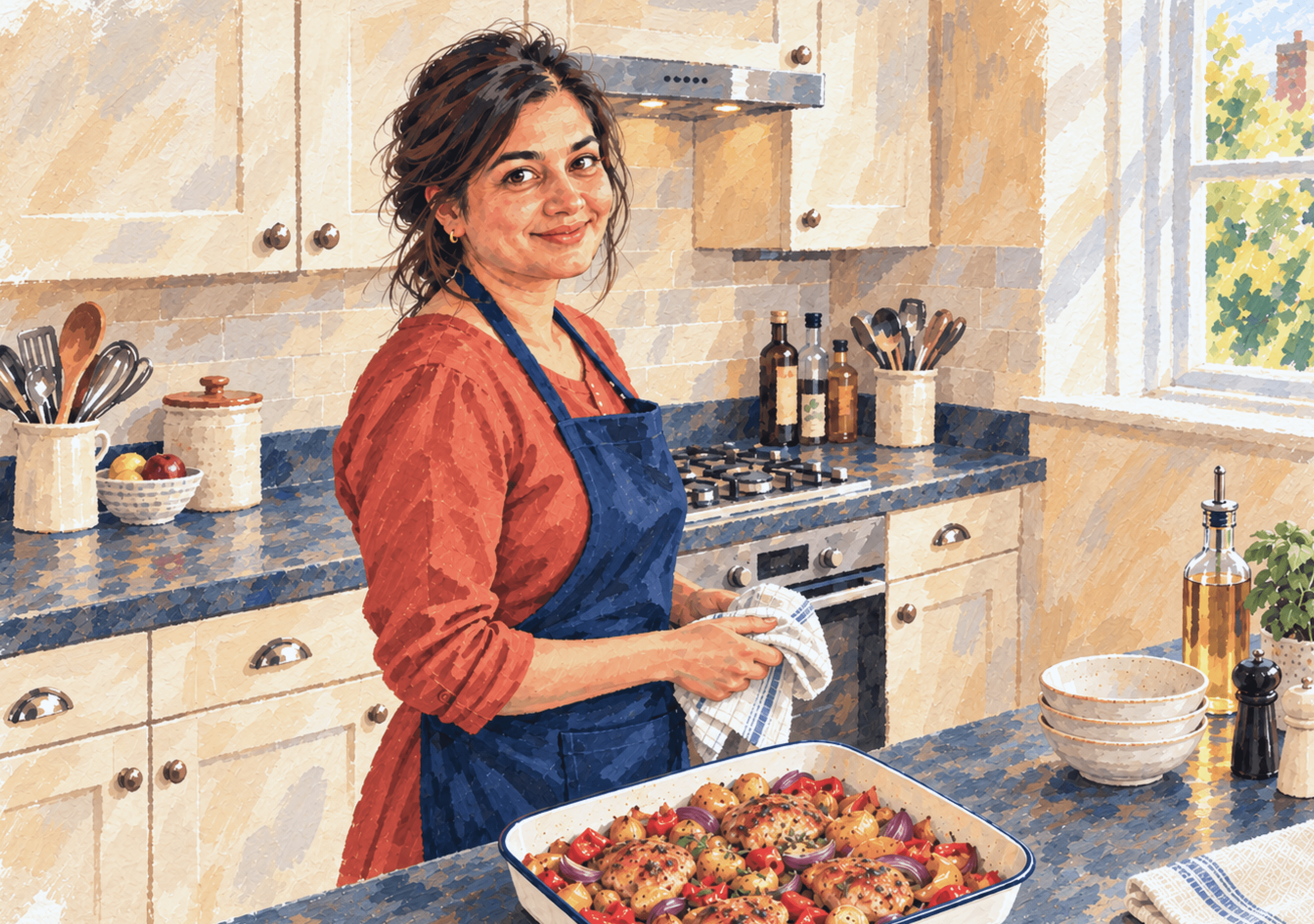 A personal cook who offers cooking on Cheffo